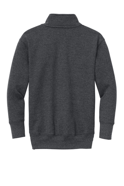 Port & Co Youth Core Fleece 1/4-Zip Pullover Sweatshirt. PC78YQ (Choose Your Design)