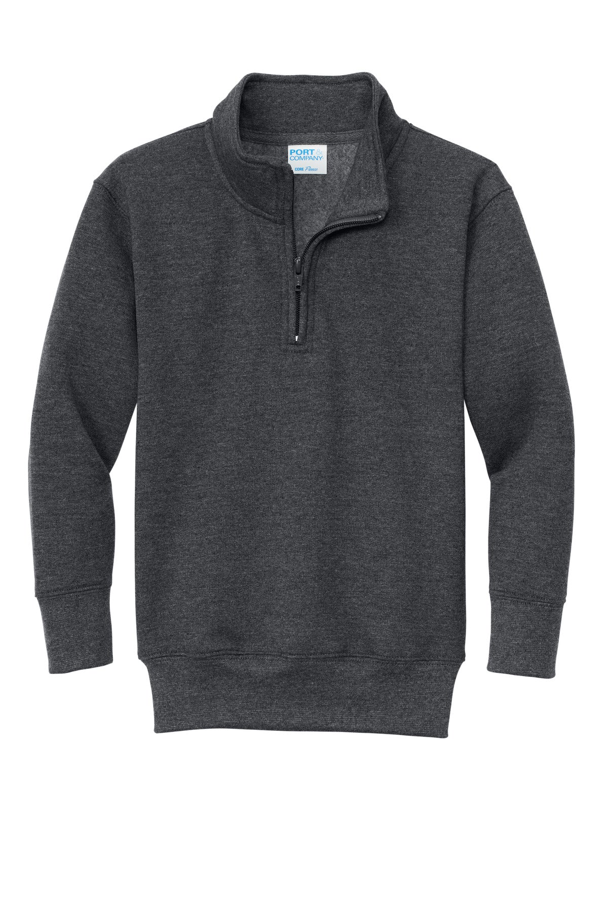 Port & Co Youth Core Fleece 1/4-Zip Pullover Sweatshirt. PC78YQ (Choose Your Design)