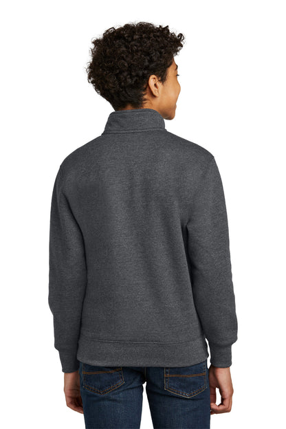 Port & Co Youth Core Fleece 1/4-Zip Pullover Sweatshirt. PC78YQ (Choose Your Design)
