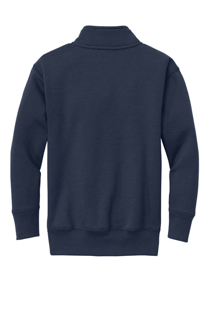 Port & Co Youth Core Fleece 1/4-Zip Pullover Sweatshirt. PC78YQ (Choose Your Design)