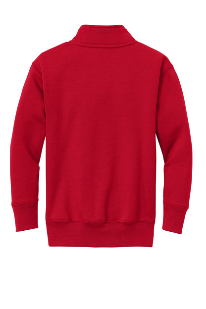 Port & Co Youth Core Fleece 1/4-Zip Pullover Sweatshirt. PC78YQ (Choose Your Design)