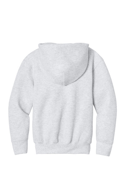 Port & Co Youth Core Fleece Full-Zip Hooded Sweatshirt. PC78YZH (Choose Your Design)