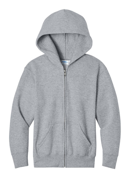 Zip Hoodie Youth - Athletic Heather