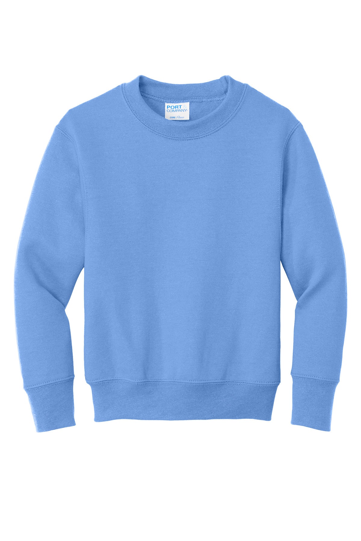 Port & Co Youth Core Fleece Crewneck Sweatshirt. PC78Y (Choose Your Design)