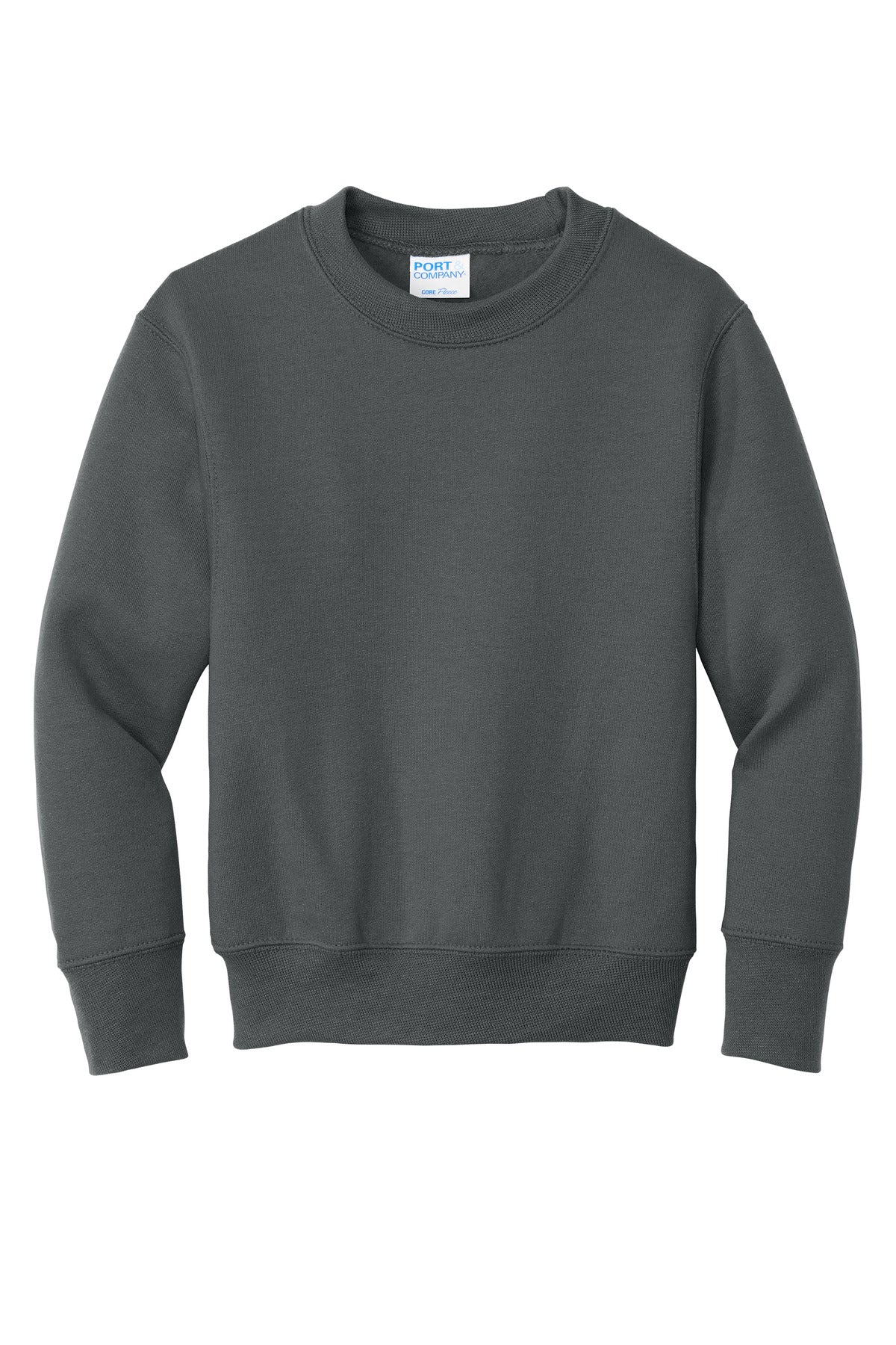 Port & Co Youth Core Fleece Crewneck Sweatshirt. PC78Y (Choose Your Design)
