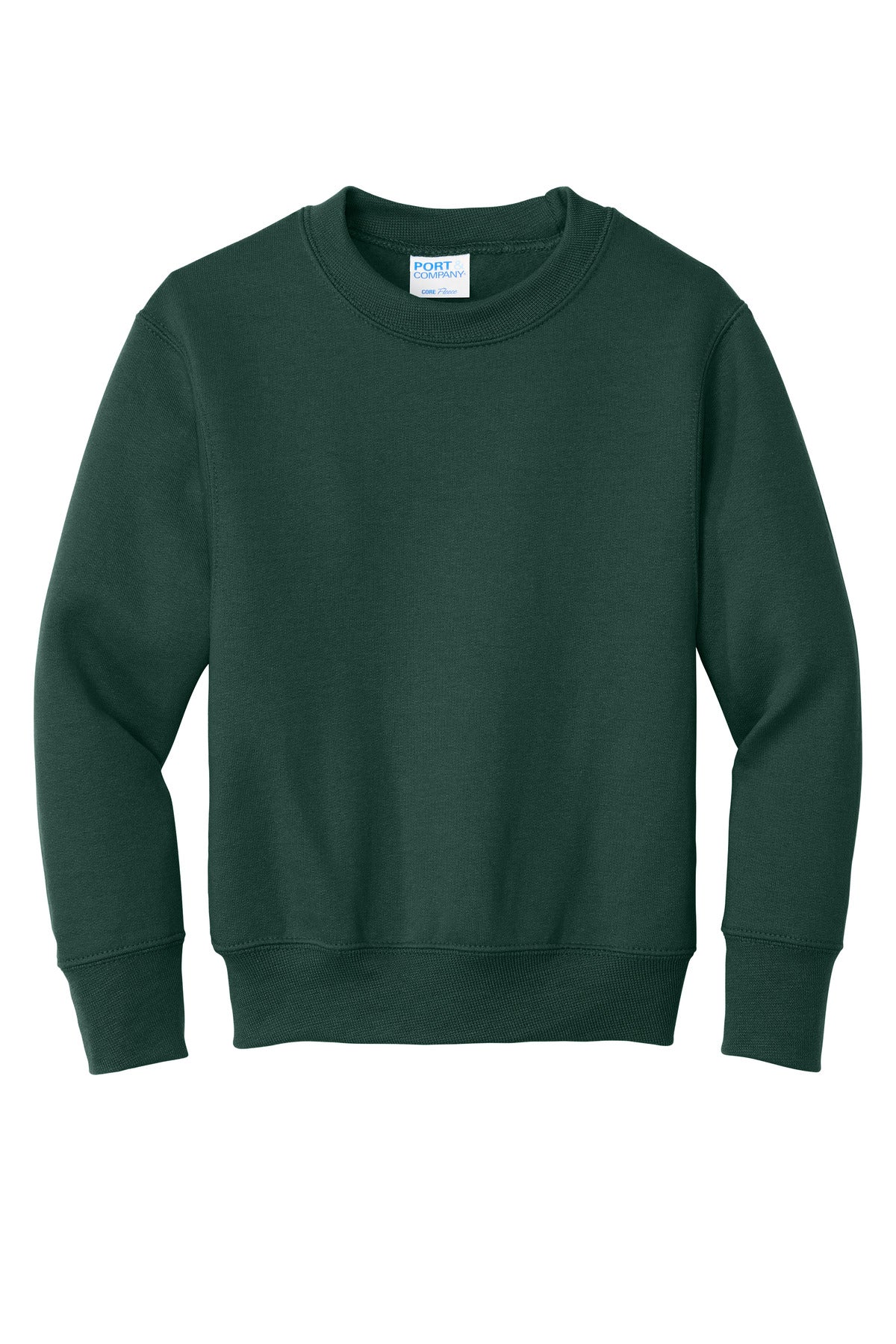 Port & Co Youth Core Fleece Crewneck Sweatshirt. PC78Y (Choose Your Design)