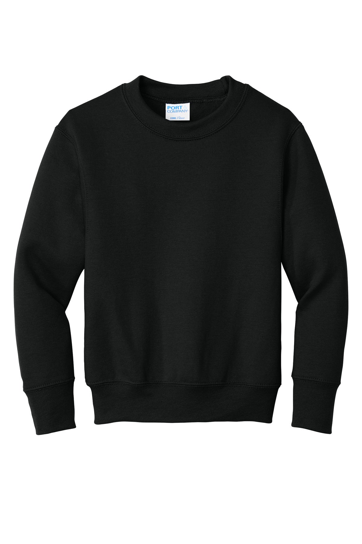 Port & Co Youth Core Fleece Crewneck Sweatshirt. PC78Y (Choose Your Design)