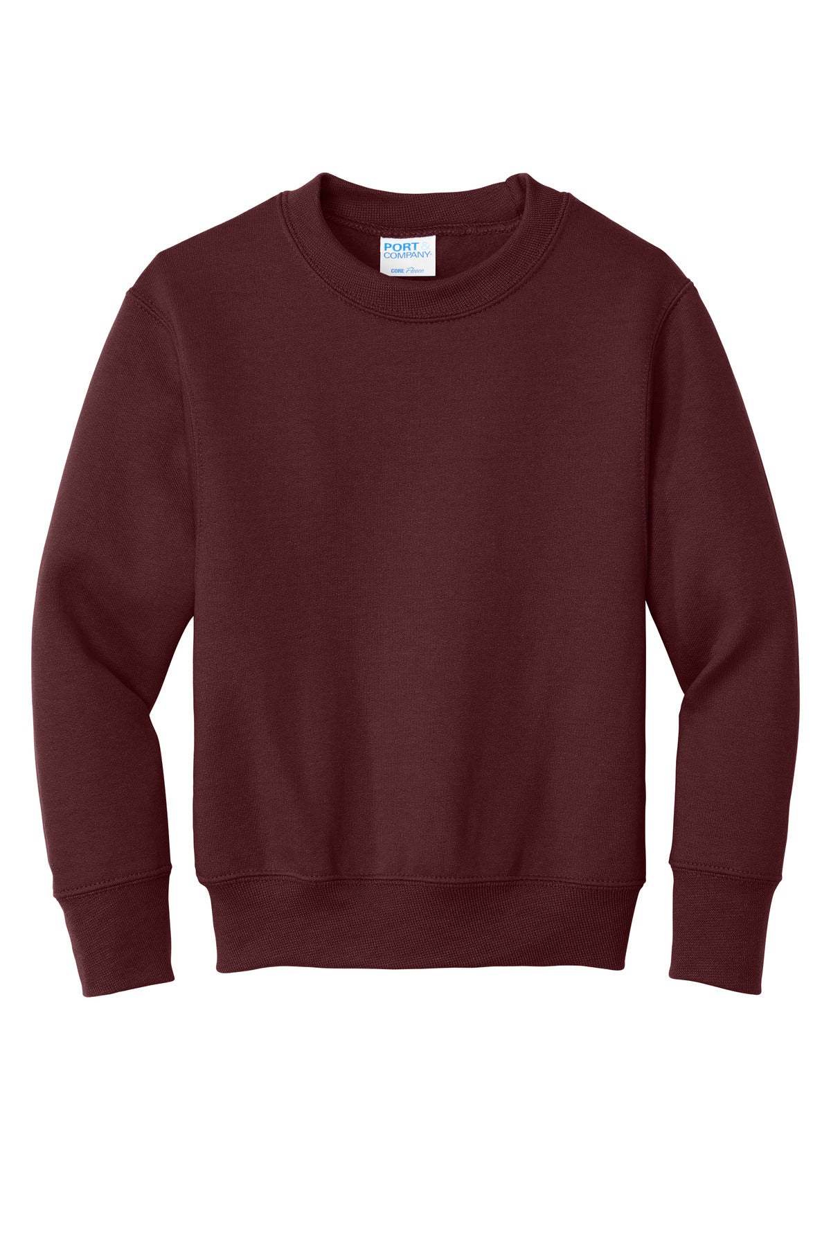 Port & Co Youth Core Fleece Crewneck Sweatshirt. PC78Y (Choose Your Design)