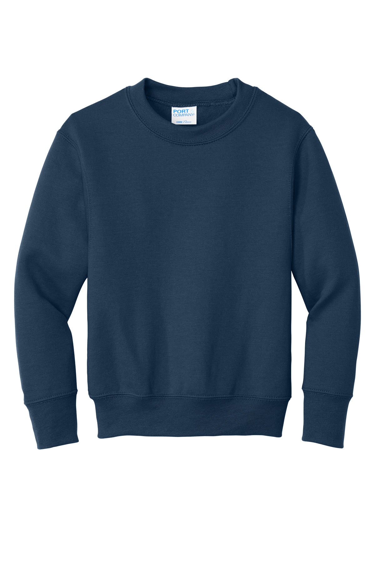 Port & Co Youth Core Fleece Crewneck Sweatshirt. PC78Y (Choose Your Design)