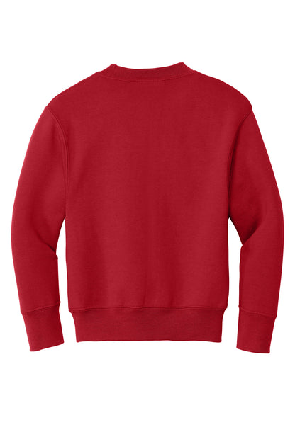 Port & Co Youth Core Fleece Crewneck Sweatshirt. PC78Y (Choose Your Design)