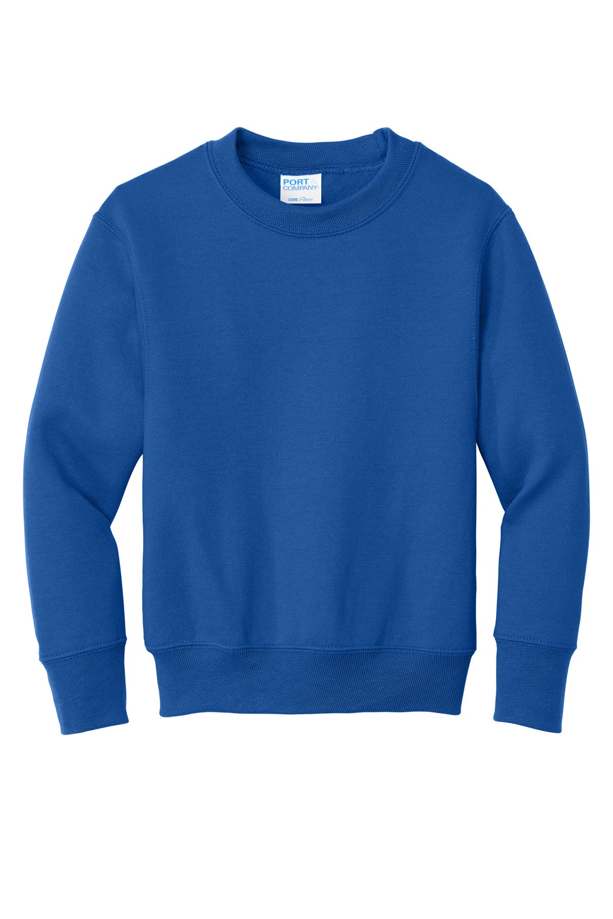 Port & Co Youth Core Fleece Crewneck Sweatshirt. PC78Y (Choose Your Design)