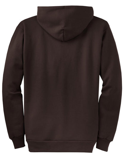 Port & Co Core Fleece Full-Zip Hooded Sweatshirt. PC78ZH (Choose Your Design)