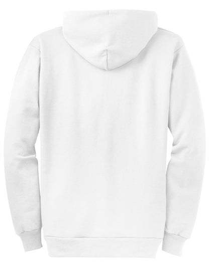 Port & Co Core Fleece Full-Zip Hooded Sweatshirt. PC78ZH (Choose Your Design)