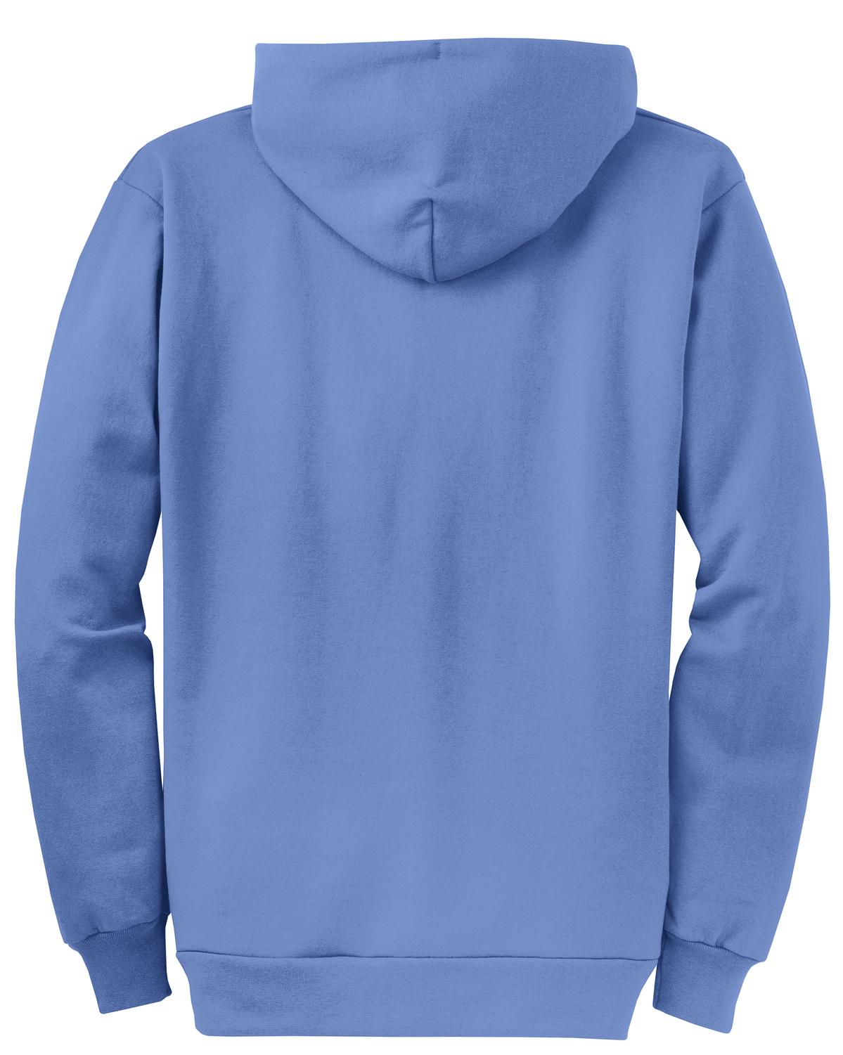 Port & Co Core Fleece Full-Zip Hooded Sweatshirt. PC78ZH (Choose Your Design)