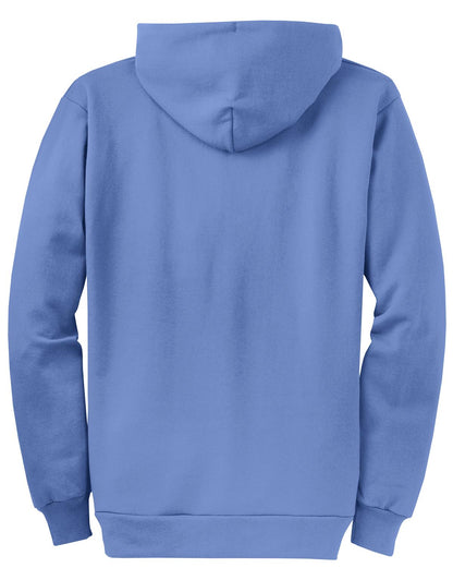 Port & Co Core Fleece Full-Zip Hooded Sweatshirt. PC78ZH (Choose Your Design)