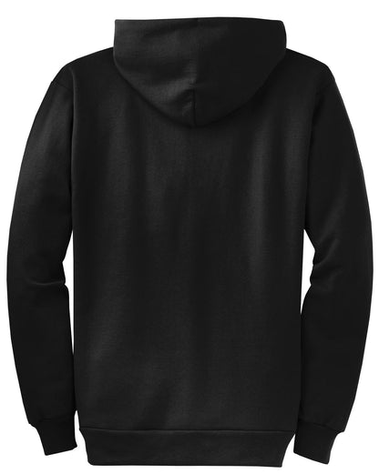 Port & Co Core Fleece Full-Zip Hooded Sweatshirt. PC78ZH (Choose Your Design)