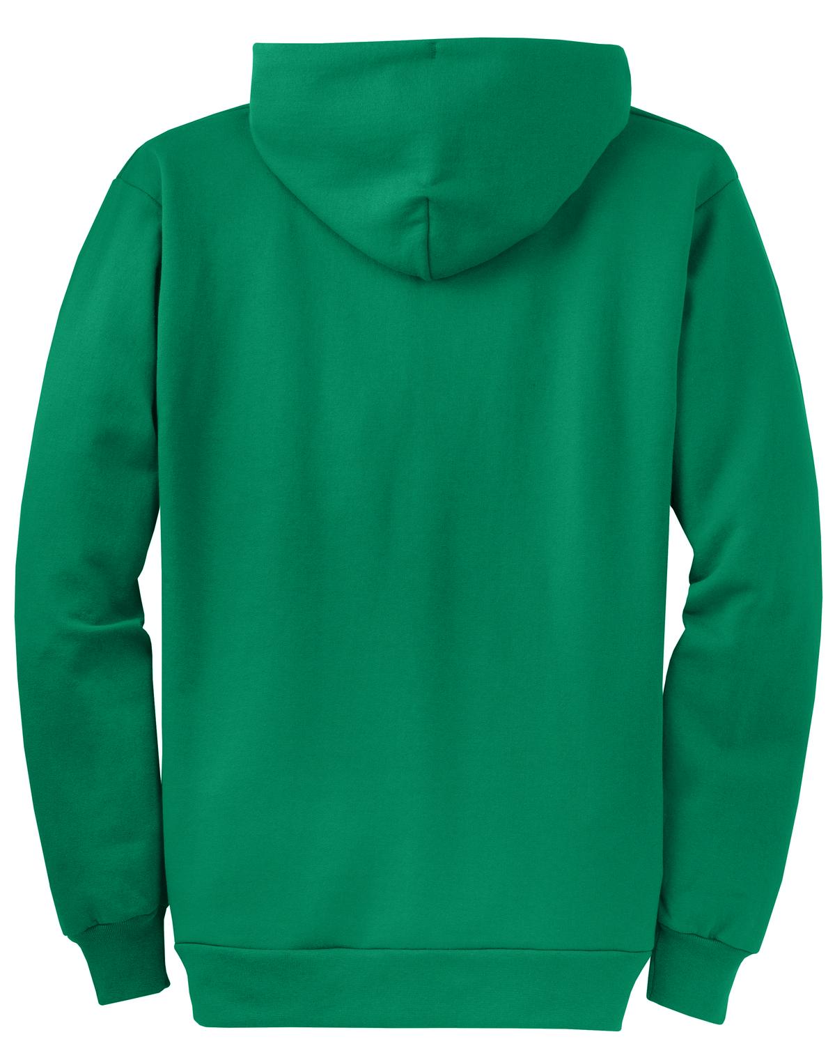 Port & Co Core Fleece Full-Zip Hooded Sweatshirt. PC78ZH (Choose Your Design)