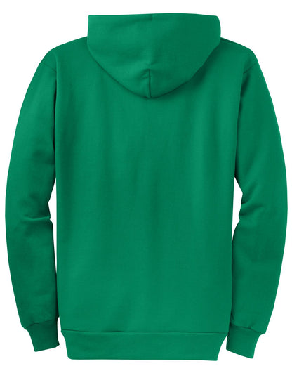 Port & Co Core Fleece Full-Zip Hooded Sweatshirt. PC78ZH (Choose Your Design)