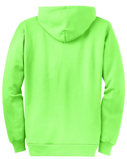 Port & Co Core Fleece Full-Zip Hooded Sweatshirt. PC78ZH (Choose Your Design)