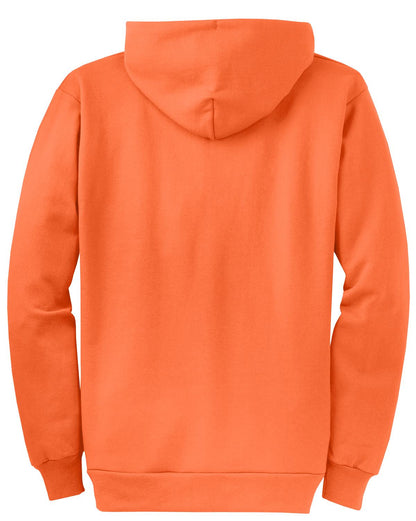 Port & Co Core Fleece Full-Zip Hooded Sweatshirt. PC78ZH (Choose Your Design)
