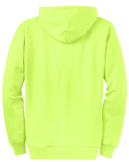 Port & Co Core Fleece Full-Zip Hooded Sweatshirt. PC78ZH (Choose Your Design)