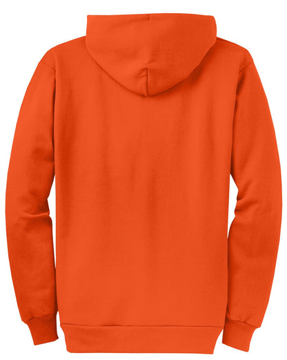 Port & Co Core Fleece Full-Zip Hooded Sweatshirt. PC78ZH (Choose Your Design)