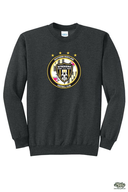 Crewneck Sweatshirt / Black Heather / front