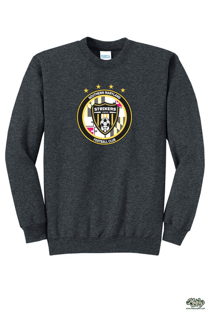 Crewneck Sweatshirt / Dark Heather Grey / front