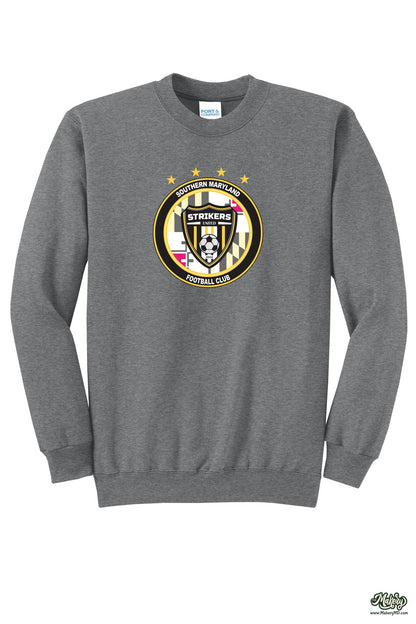 Crewneck Sweatshirt / Graphite Heather / front