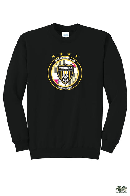 Crewneck Sweatshirt / Jet Black / front