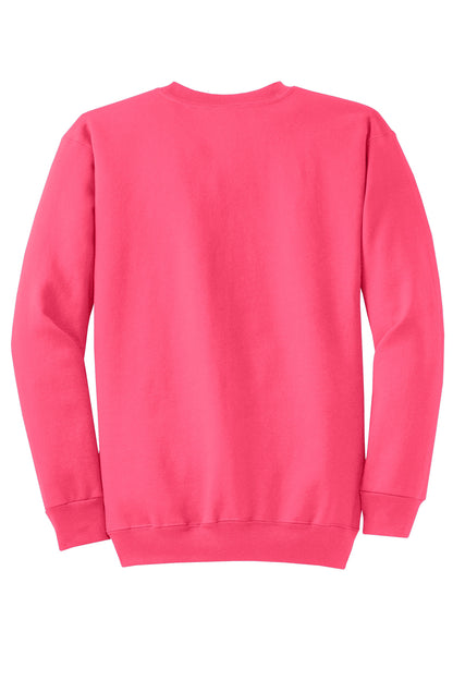 Port & Co Core Fleece Crewneck Sweatshirt. PC78 (Choose Your Design)
