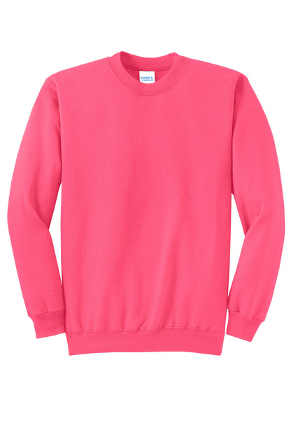 Port & Co Core Fleece Crewneck Sweatshirt. PC78 (Choose Your Design)