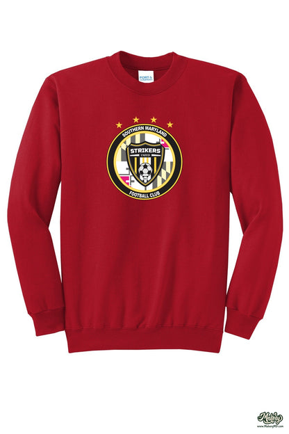 Crewneck Sweatshirt / Red / front