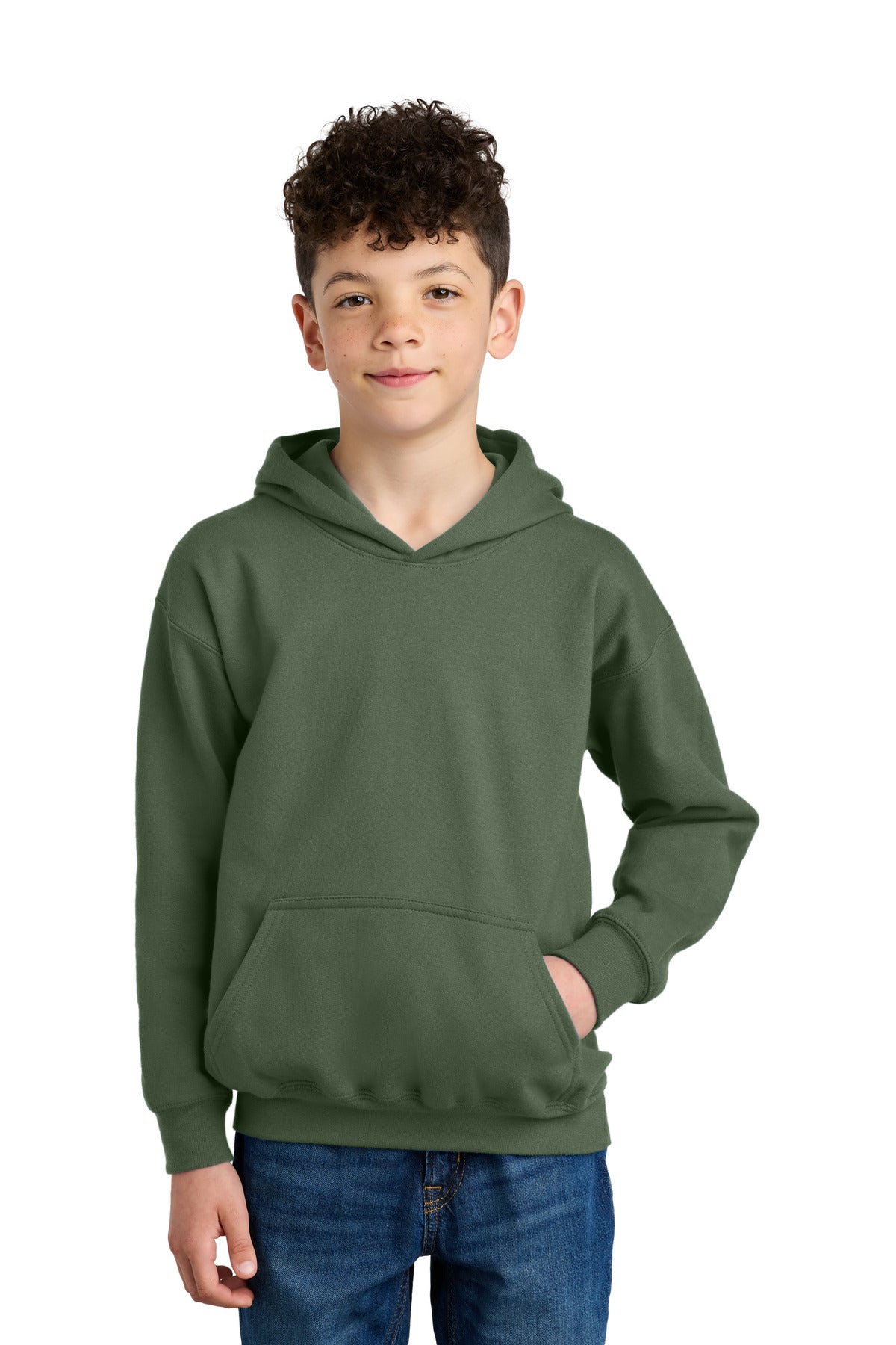 Youth Softstyle Midweight Fleece Hoodie SF500B (Choose Your Logo)