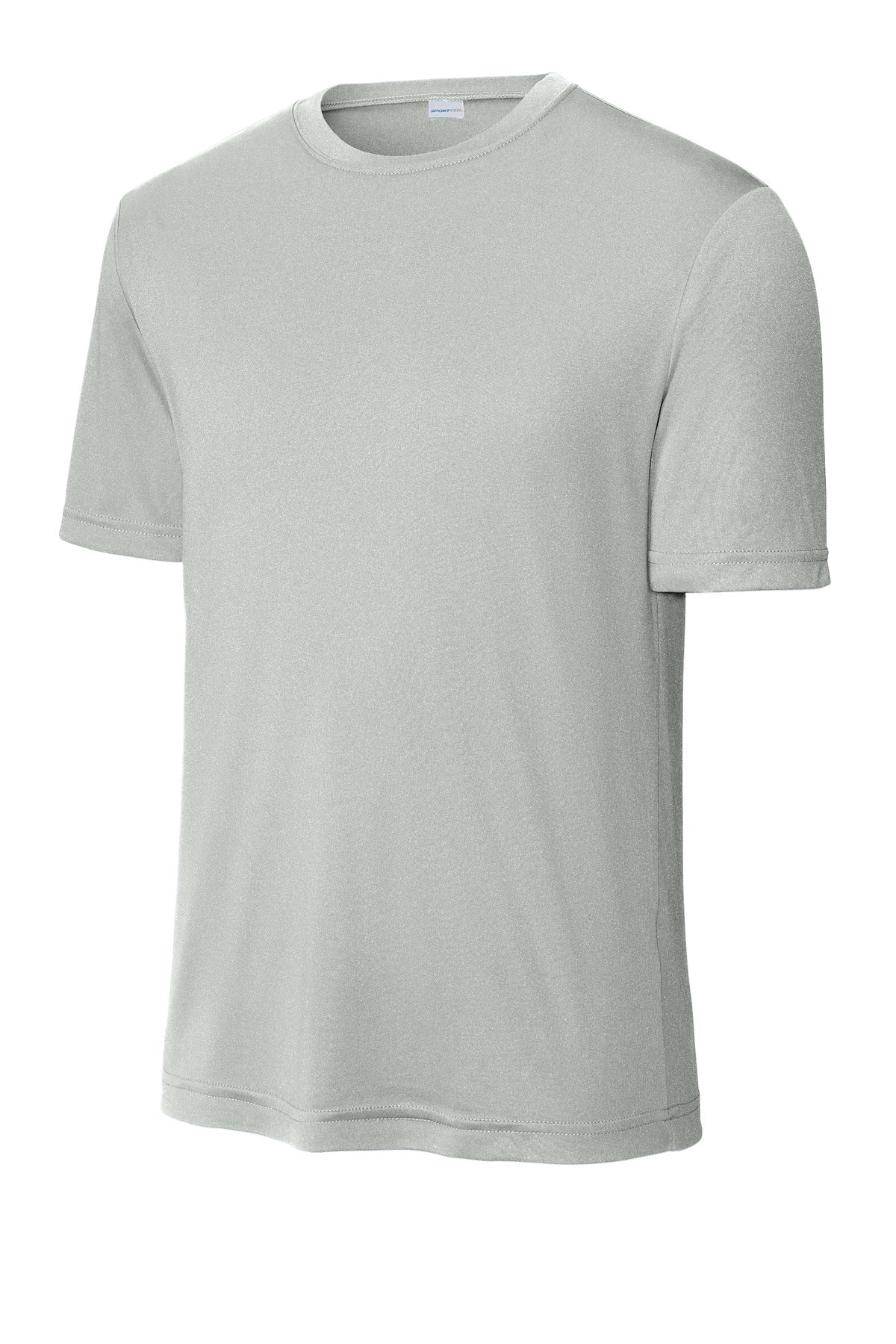 Short Sleeve Performance Tee / Silver / front