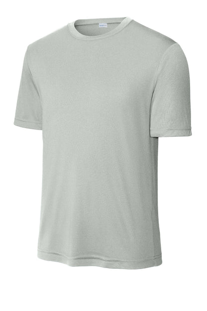 Short Sleeve Performance Tee / Silver / front