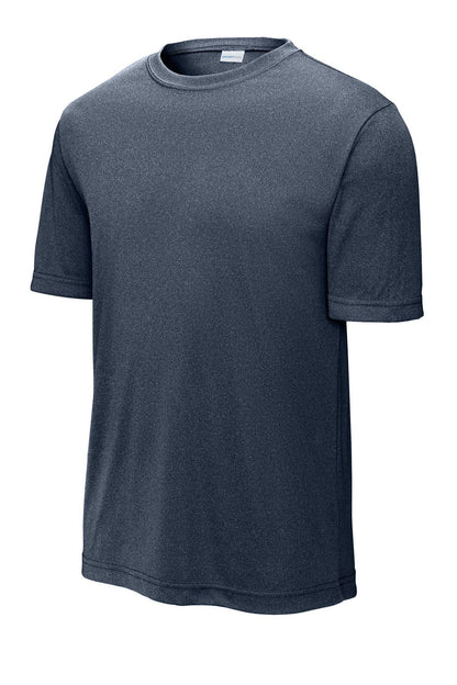 Short Sleeve Performance Tee / True Navy Heather / front