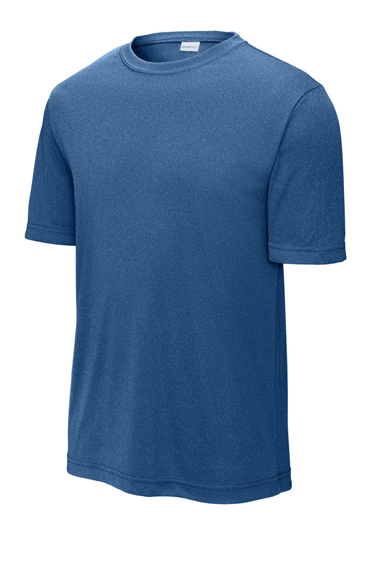 Short Sleeve Performance Tee / True Royal Heather / front