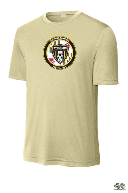 Short Sleeve Performance Tee / Vegas Gold / front
