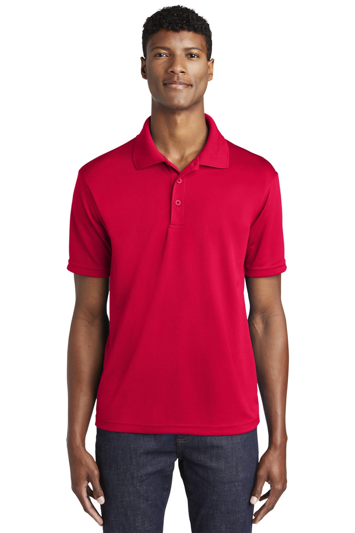Sport-Tek PosiCharge RacerMesh Polo. (Dark Colors) ST640 (Embroidery)