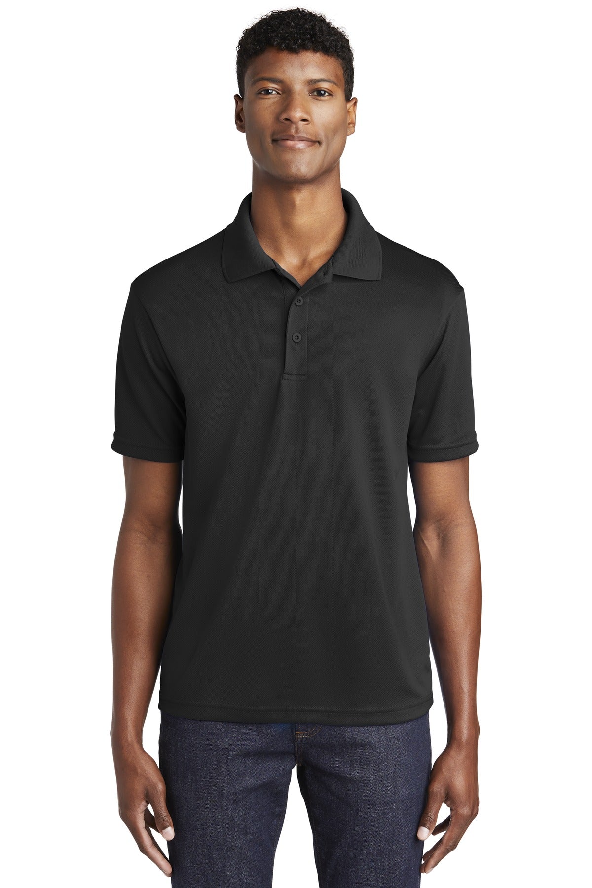 Sport-Tek PosiCharge RacerMesh Polo. (Dark Colors) ST640 (Embroidery)