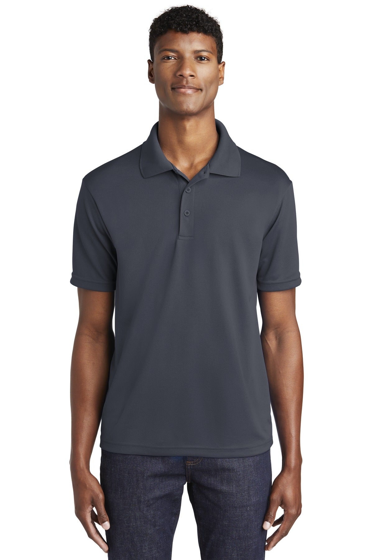 Sport-Tek PosiCharge RacerMesh Polo. (Dark Colors) ST640 (Embroidery)