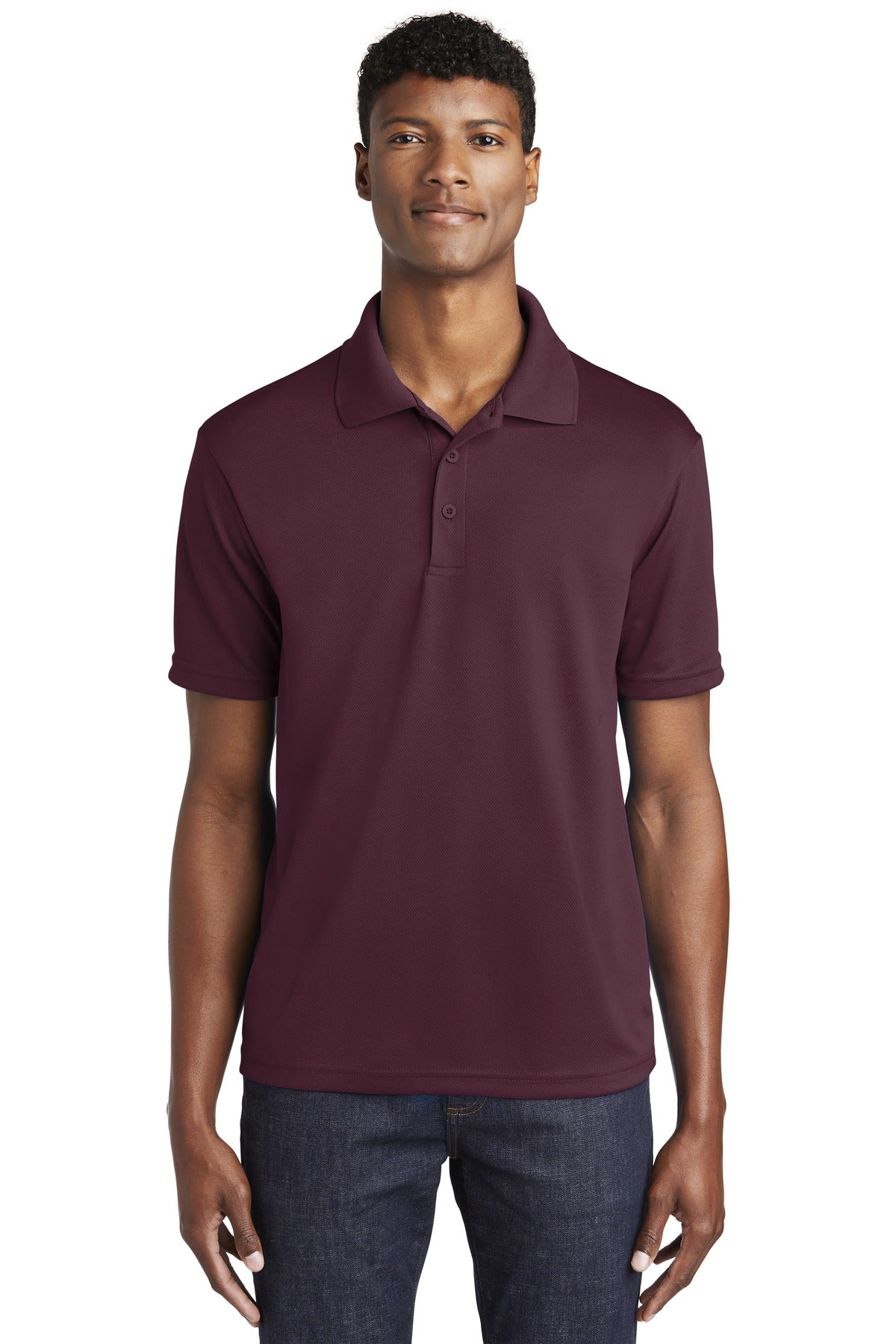 Sport-Tek PosiCharge RacerMesh Polo. (Dark Colors) ST640 (Embroidery)