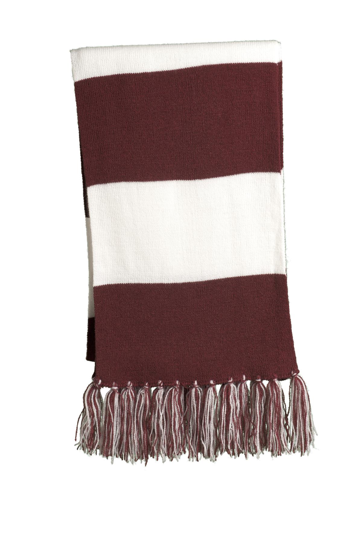 Sport-Tek Spectator Scarf. STA02 (Choose Your Design)
