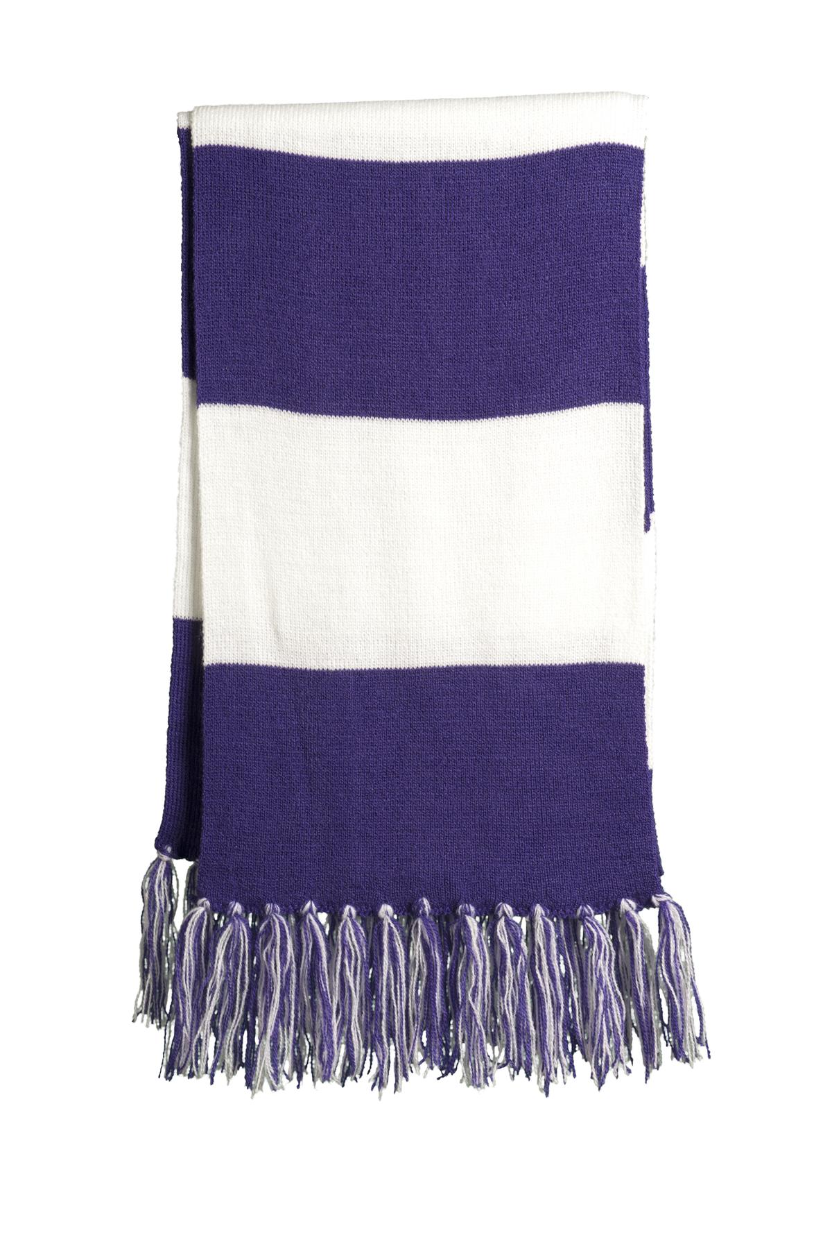 Sport-Tek Spectator Scarf. STA02 (Choose Your Design)