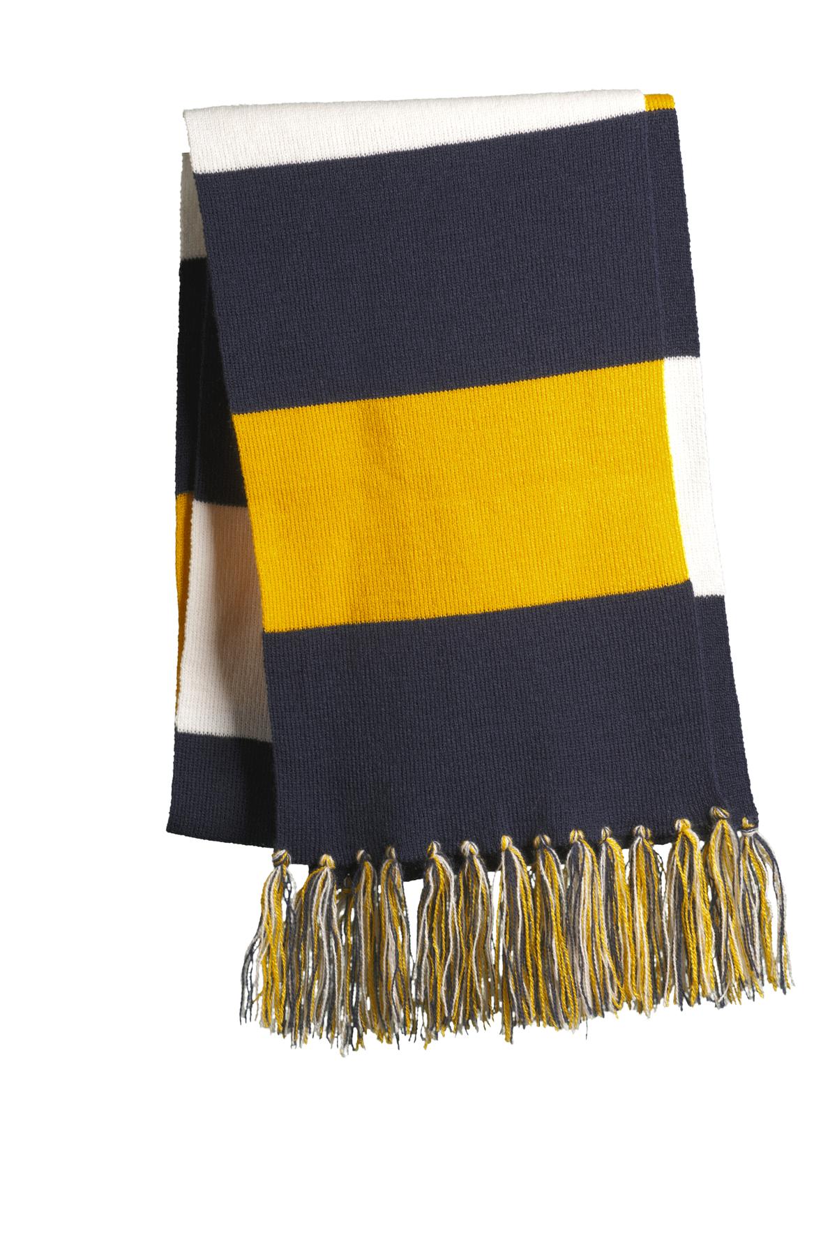 Sport-Tek Spectator Scarf. STA02 (Choose Your Design)