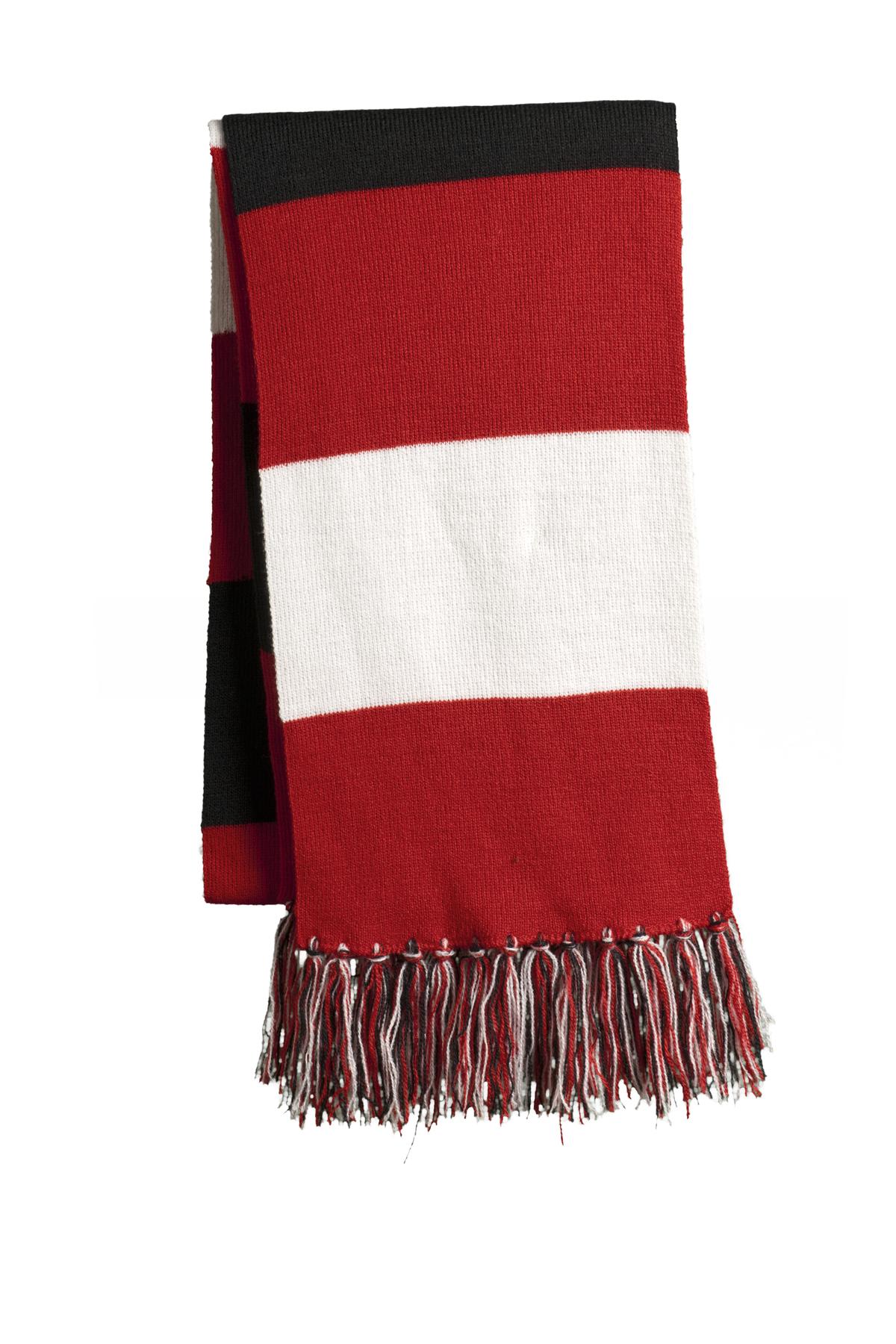 Sport-Tek Spectator Scarf. STA02 (Choose Your Design)