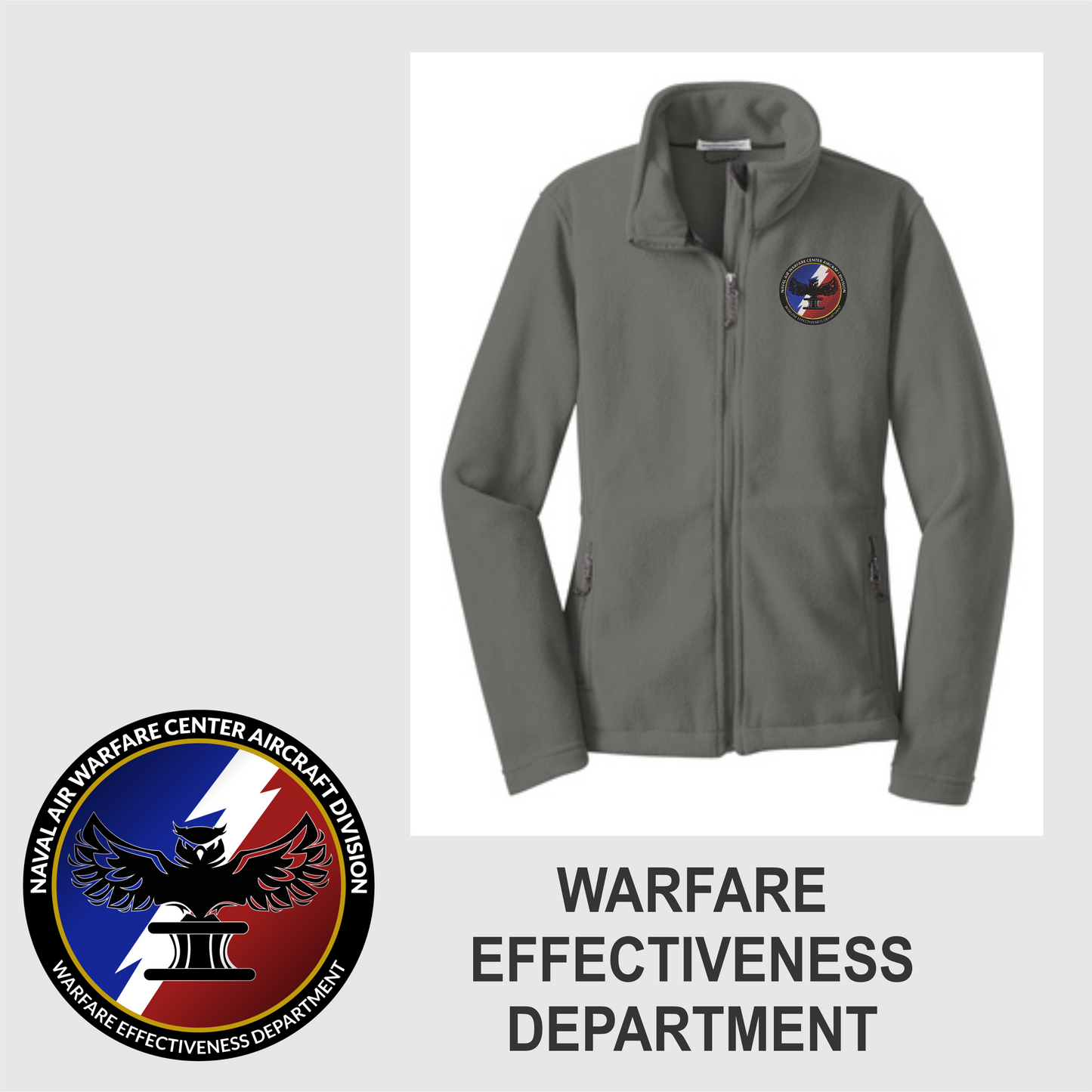 [WED] Fleece Jacket Full Zip (Ladies) L217