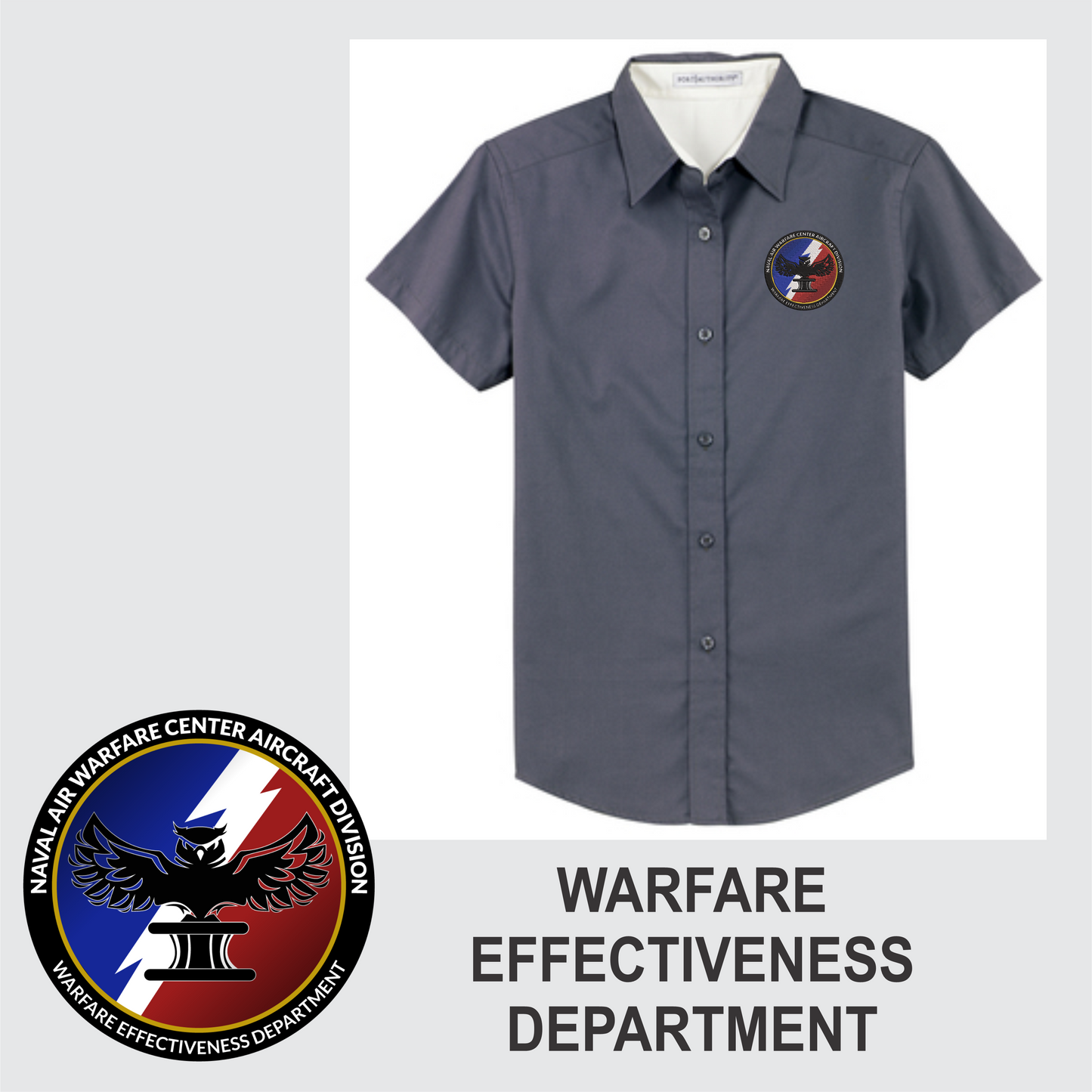 [WED] Short Sleeve Easy Care Dress Shirt (Ladies) [L508]