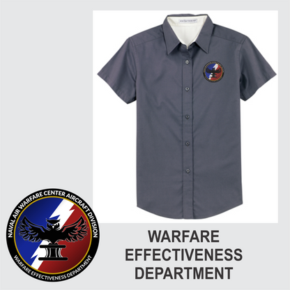 [WED] Short Sleeve Easy Care Dress Shirt (Ladies) [L508]